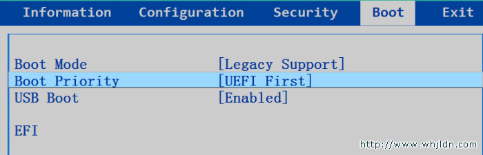 ѡΪLegacy SupportԼ Boot PriorityѡΪLegacy First